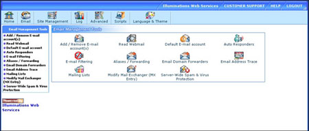 cPanel Mail Settings